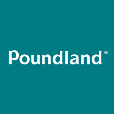 Poundland Logo - a green background with Poundland written in white across the middle