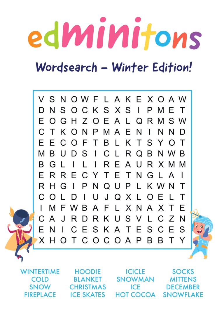 Free wordsearch to download