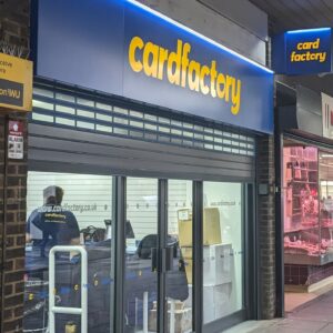 cardfactory shop front at Edmonton Green